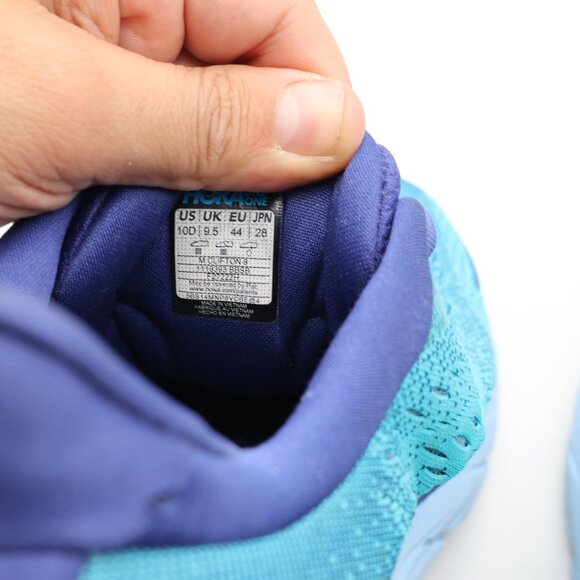 HOKA Clifton 8 Men's Size 10 D Blue Teal Athletic Running Sneakers 1119393 BBSB - Picture 3 of 9